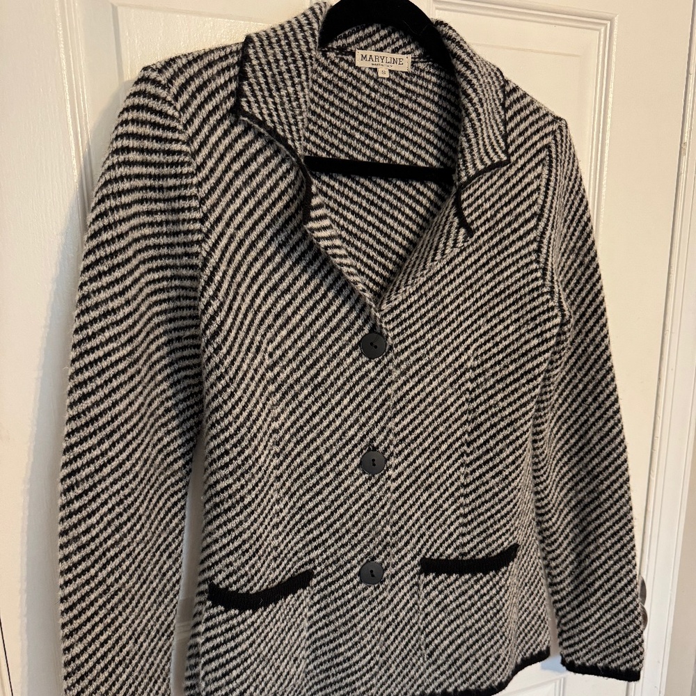 Maryline Wool Blazer - Small